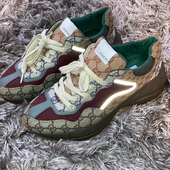 Gucci Other - Gucci Colab men’s sneakers RARE all design into one size 8+ designers shoes